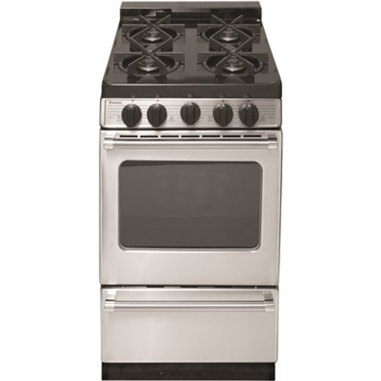 Premier Proseries 20 In. 2.42 Cu. Ft. Freestanding Gas Range With Sealed Burners In Stainless Steel - 207173022