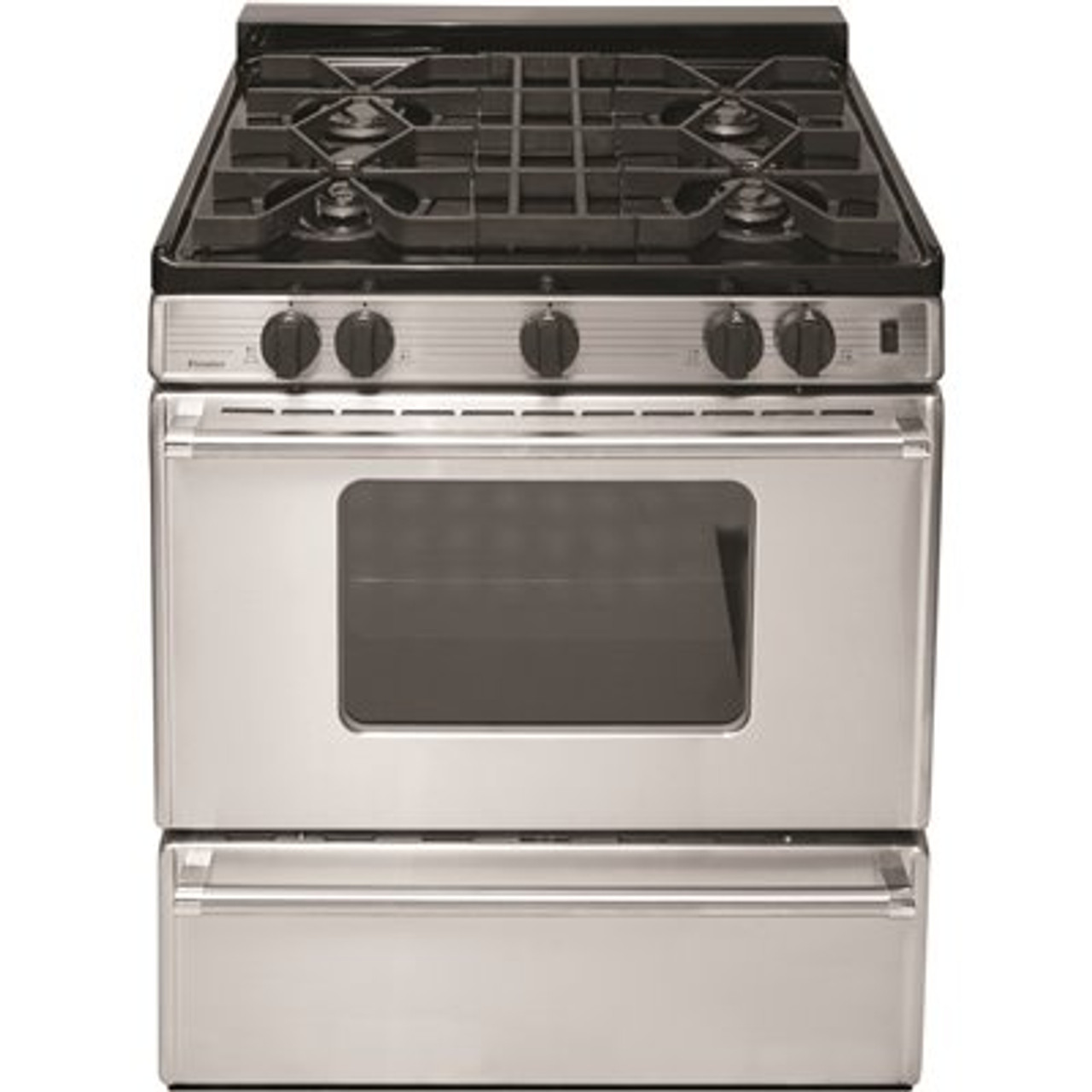 Premier Proseries 30 In. 3.91 Cu. Ft. Battery Spark Ignition Gas Range In Stainless Steel - 207175702