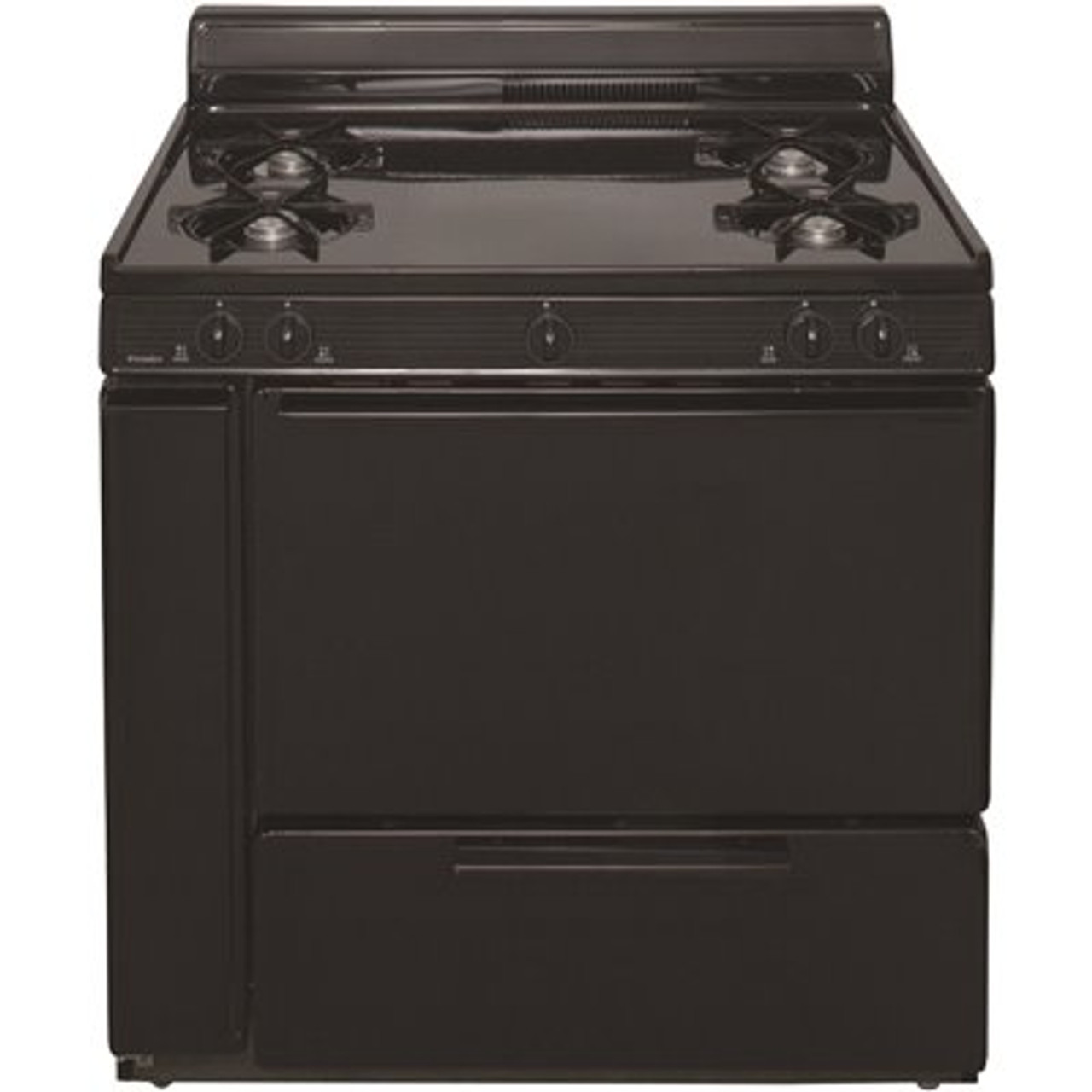 Premier 36 In. 3.91 Cu. Ft. Freestanding Gas Range In Black - 300052328