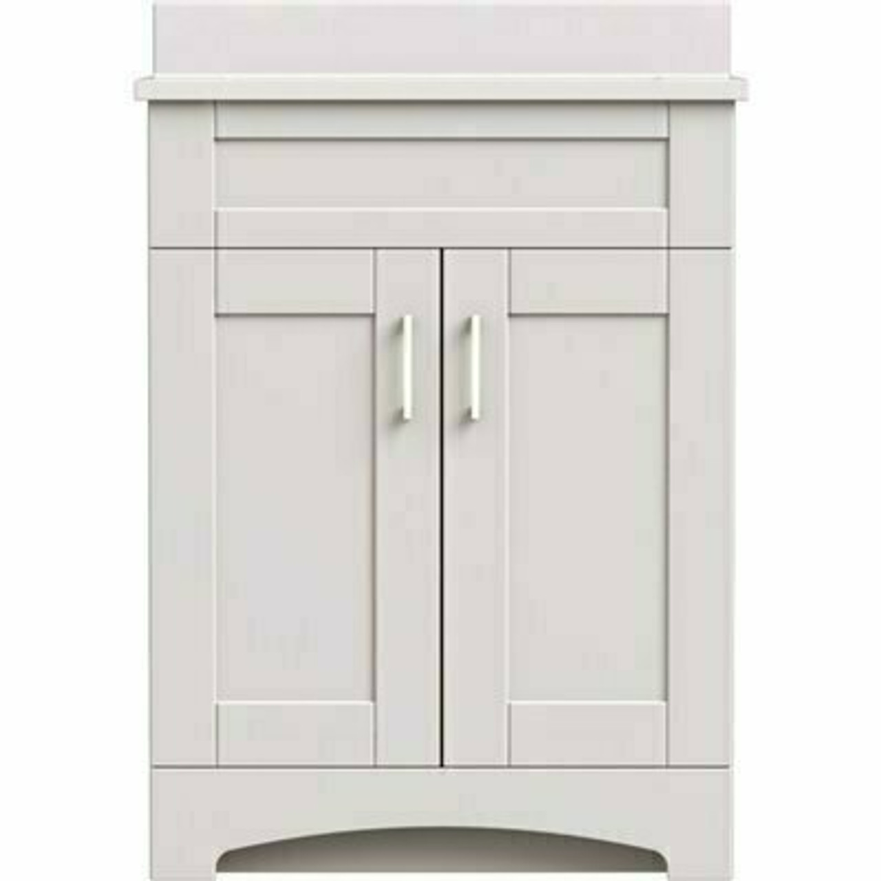 Magickwoods Brixton 24 In. W X 18 In. D Bath Vanity Cabinet In Vanilla White