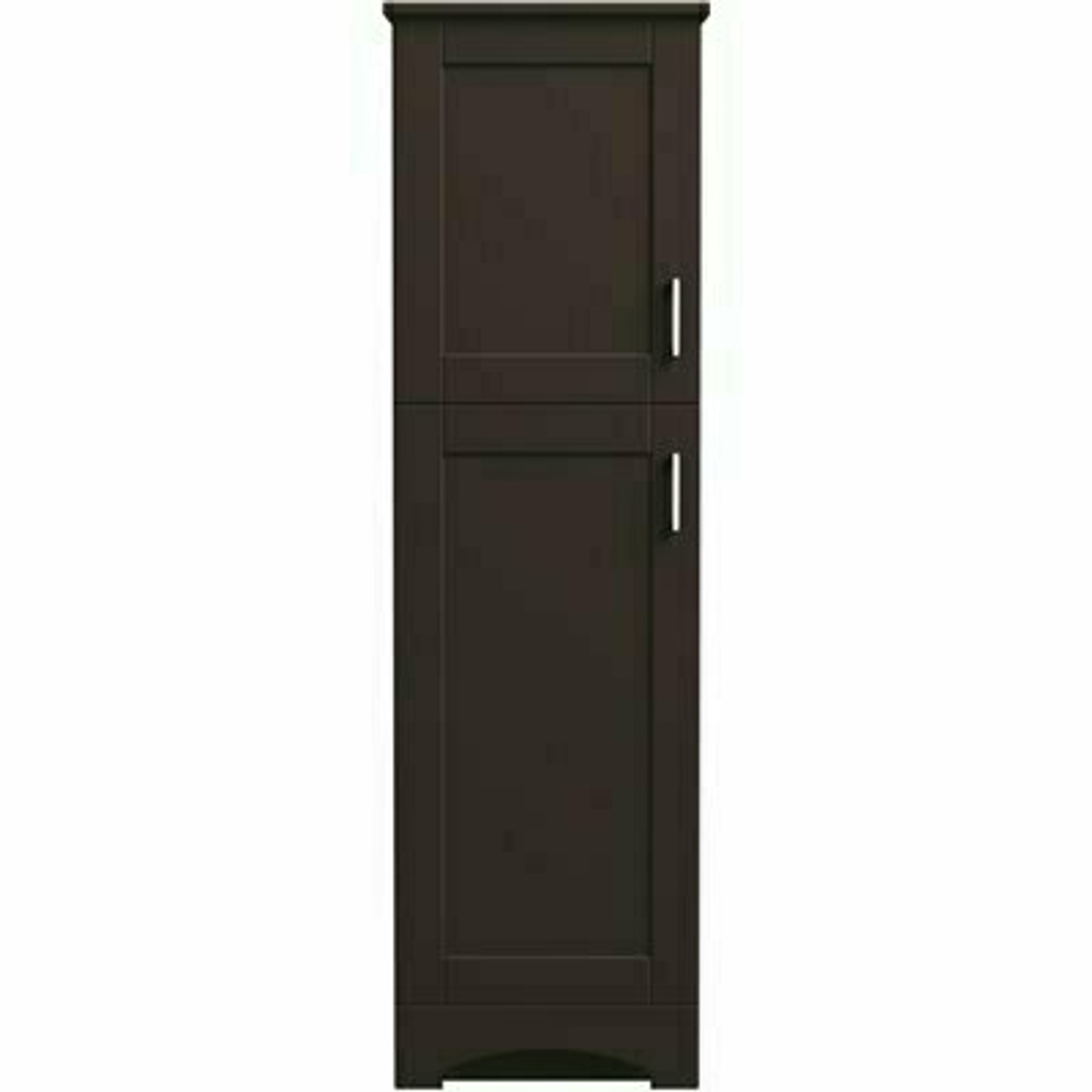 Magickwoods Brixton 18 In. W X 22-1/16 In. D X 60 In. H Linen Cabinet In Dark Chestnut