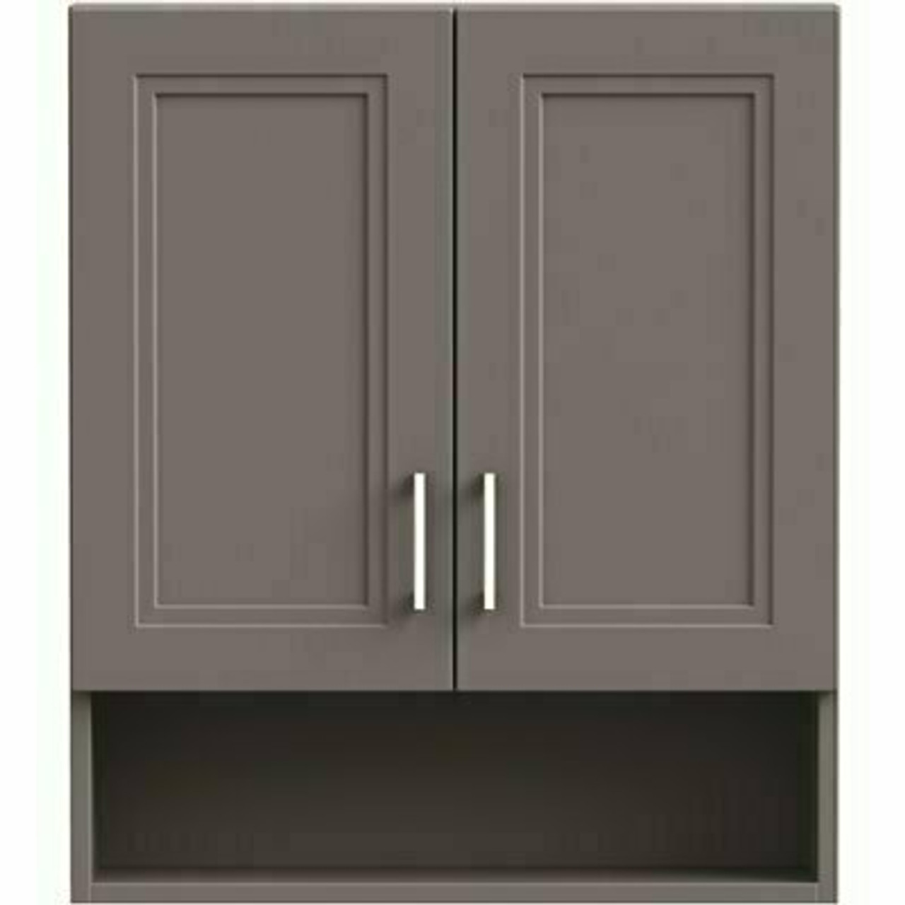 Magickwoods Marlow 24 In. W Toilet Topper In Gray Slate