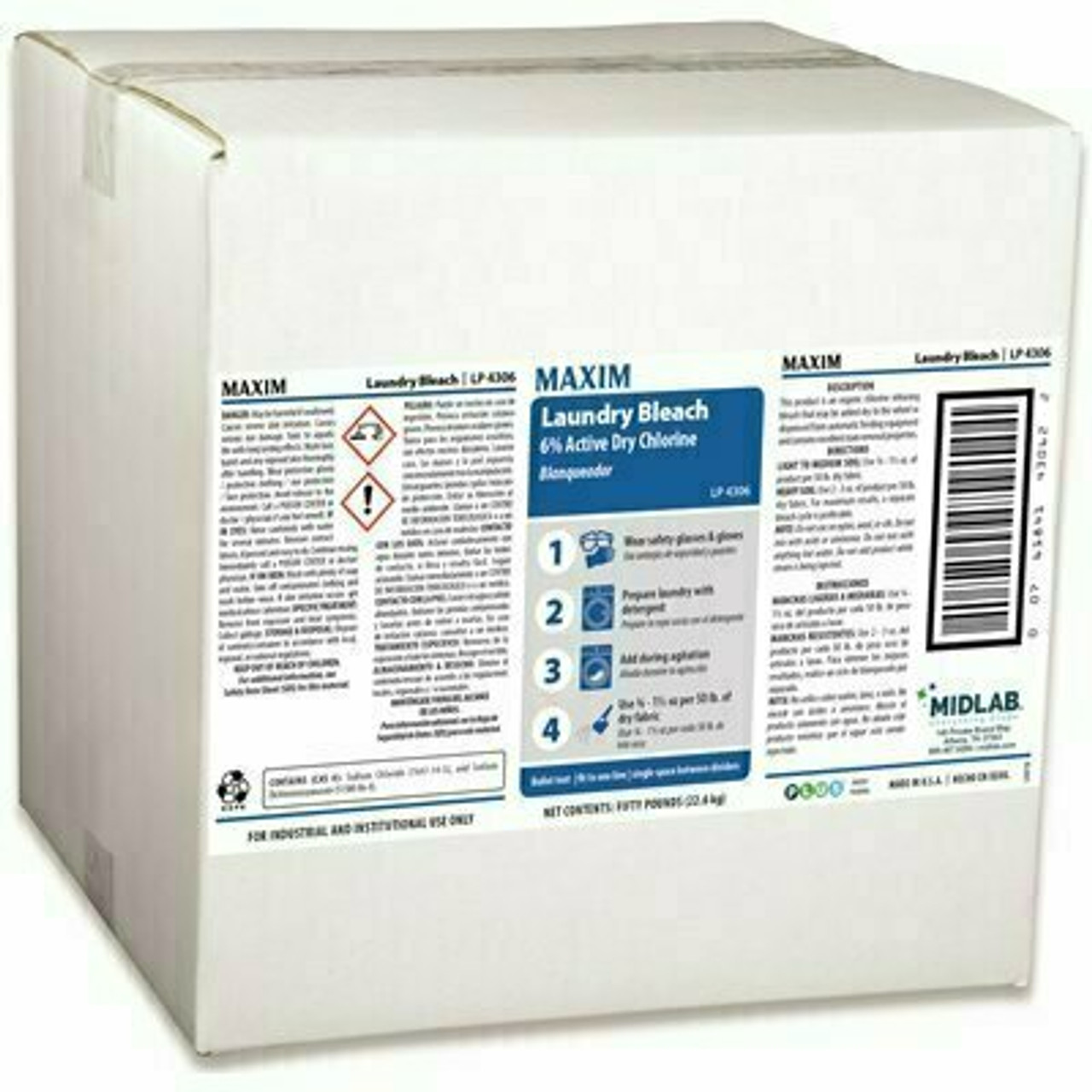 Maxim 50 Lbs. Laundry Bleach (1-Pack)