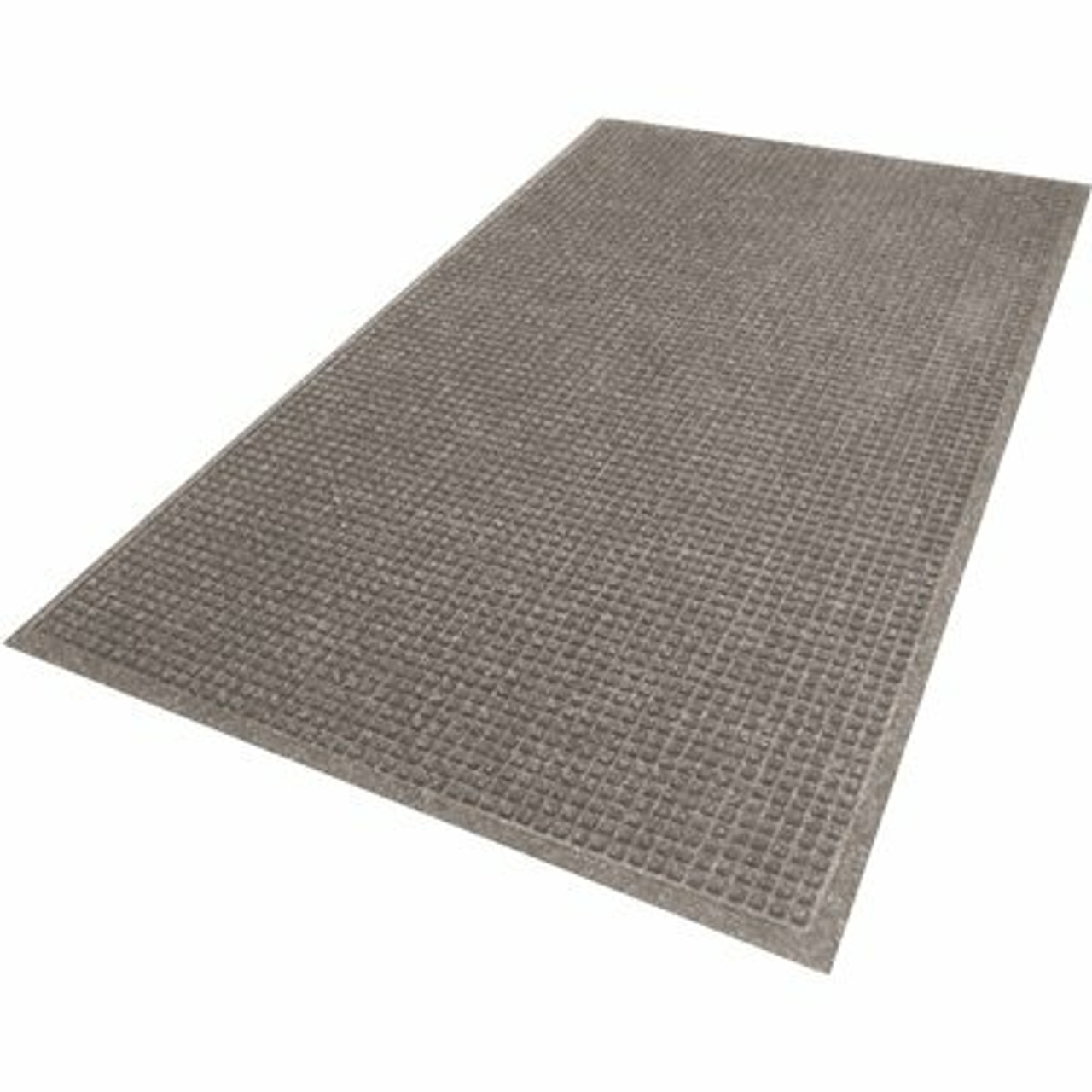 M+A Matting Waterhog Fashion Medium Grey 59 In. X 35 In. Commercial Floor Mat