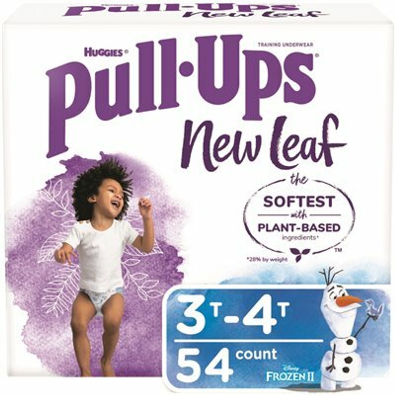 Huggies Pull-Ups New Leaf Boys' Potty Training Pants, 3T-4T (54-Count)