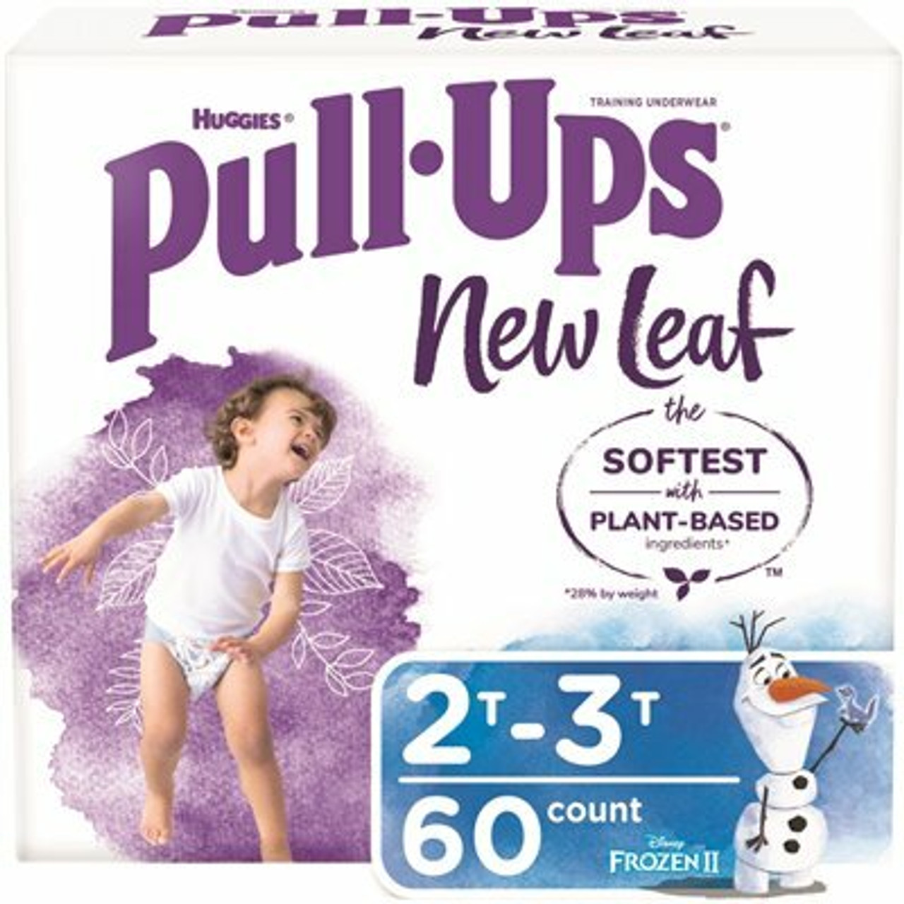 Huggies Pull-Ups New Leaf Boys' Potty Training Pants, 2T-3T (60-Count)