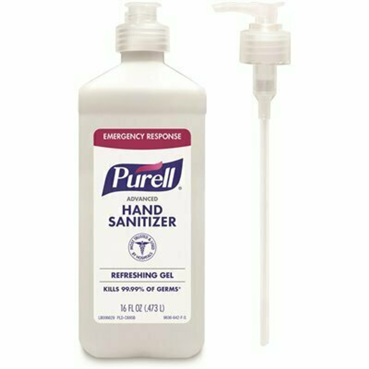 Purell Pump For 16 Oz. Hand Sanitizer Bottle (12 Pumps Per Box)