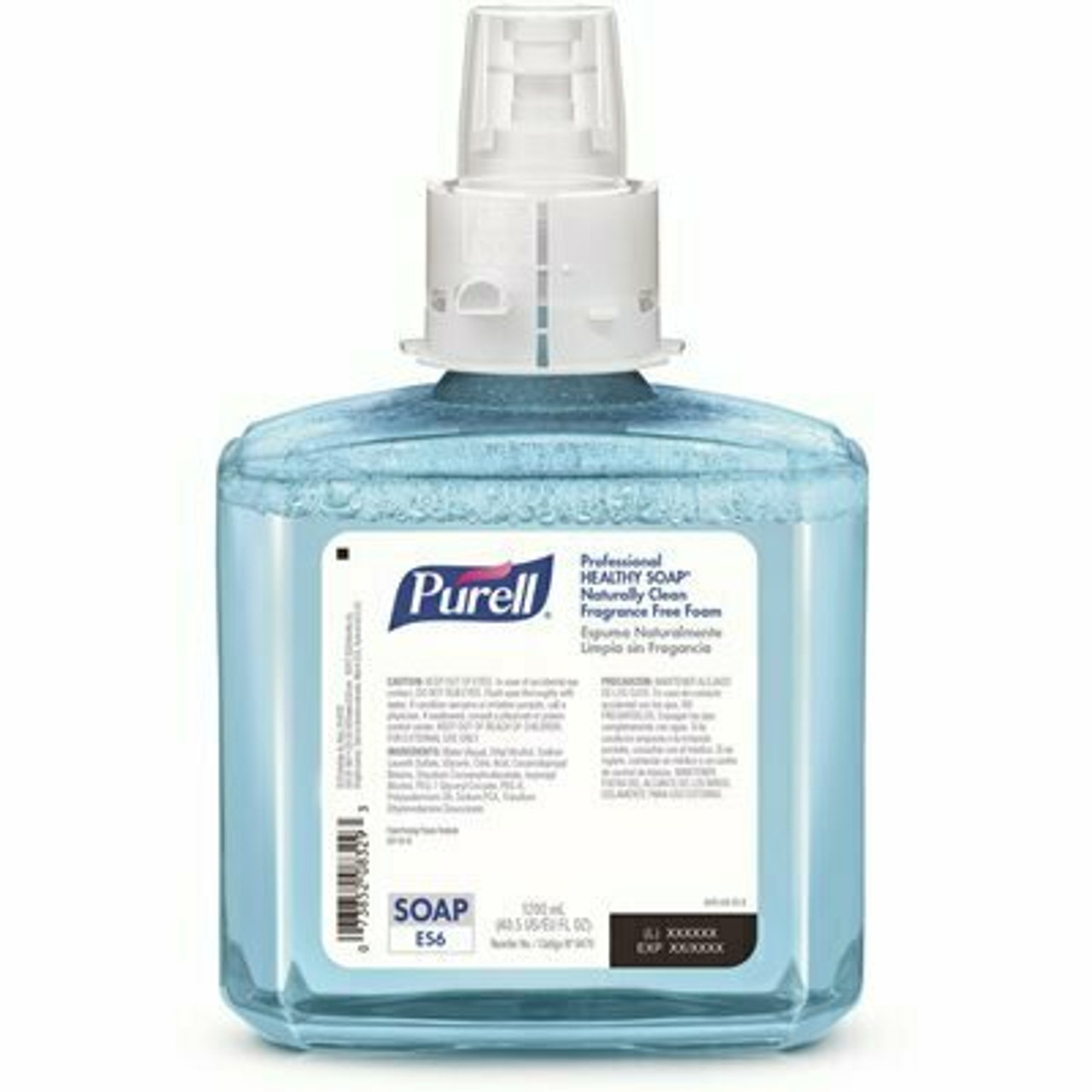 Purell Professional Crt Healthy Soap Naturally Clean Foam, Fragrance Free, Ecologo Certified, 1200 Ml Foam Refill (Pack Of 2)