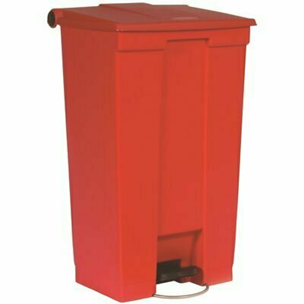 Rubbermaid Commercial Products 23 Gal. Step-On Red Trash Can