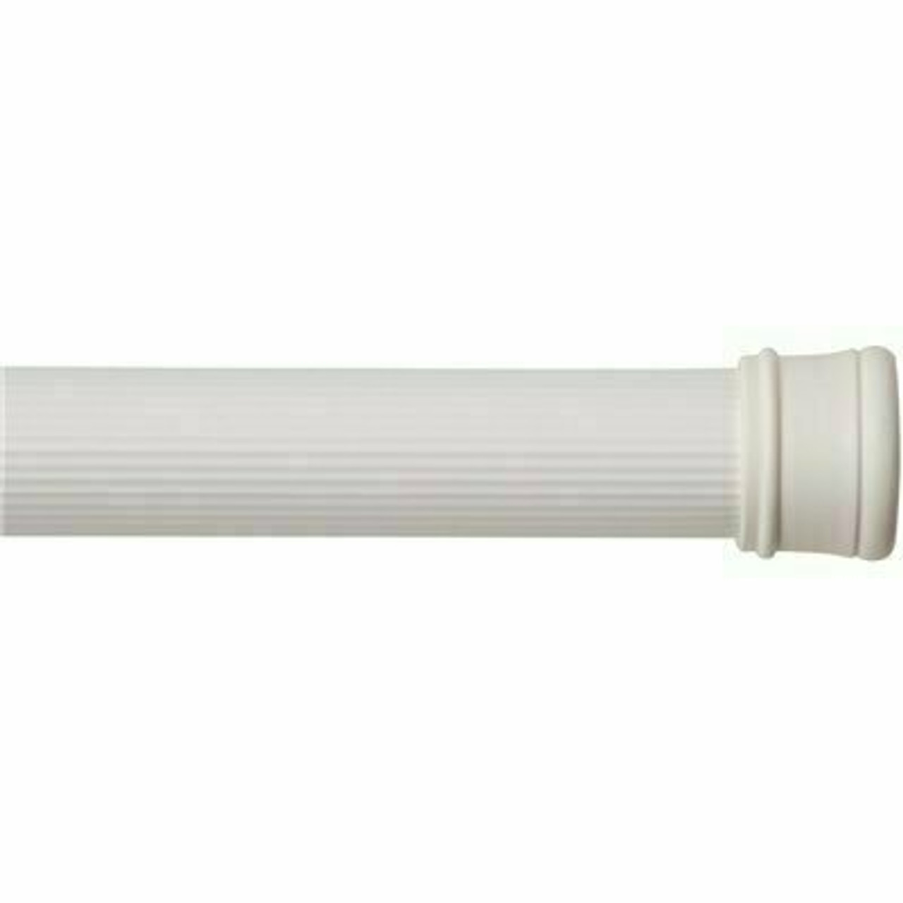 Home Decorators Collection 42 In. - 72 In. No Tools Spring Tension Utility Rod In White