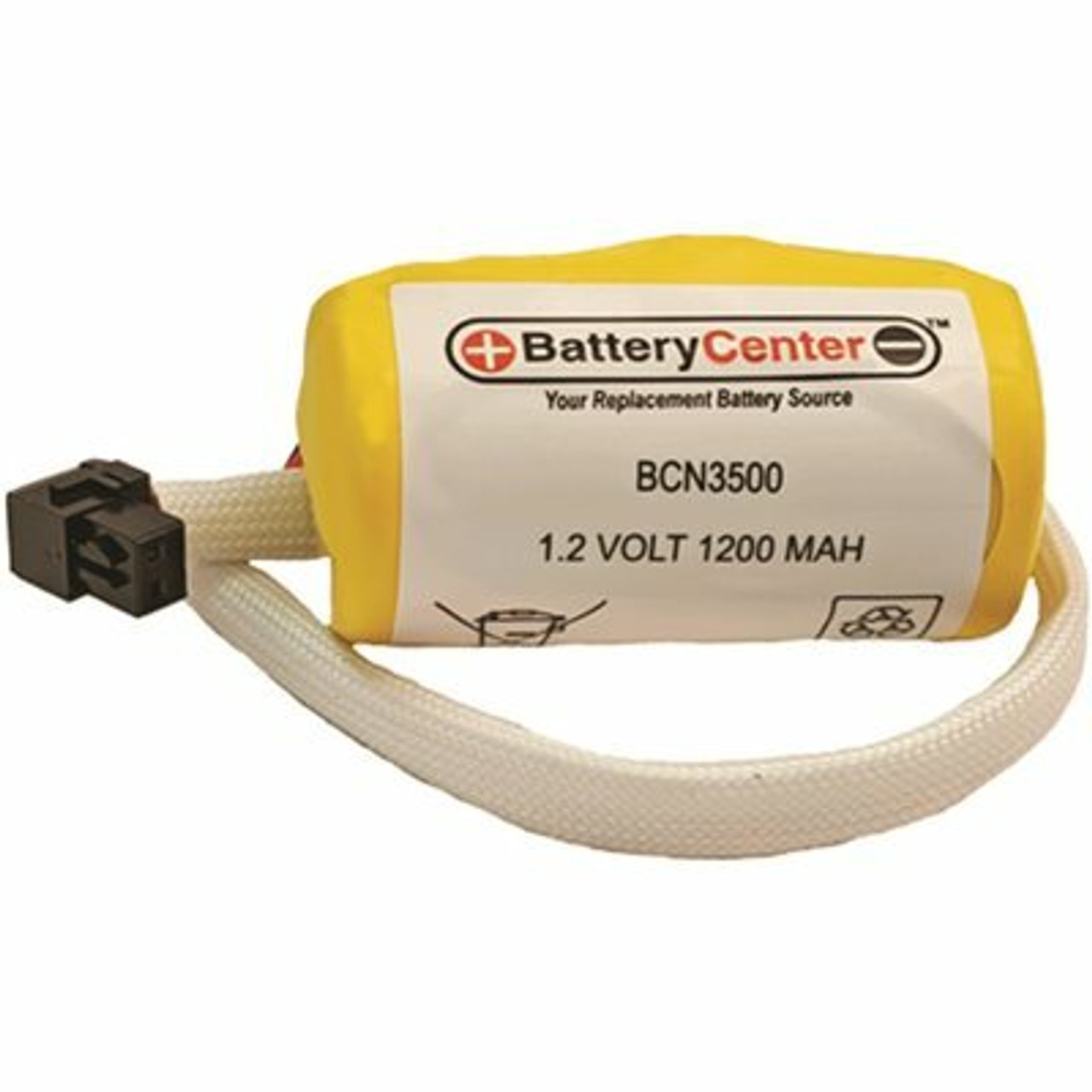 1.2-Volt 1200 Mah Replacement For The Elb-3500 Elb3500 Nickel Cadmium Emergency Lighting Battery (Rechargeable)