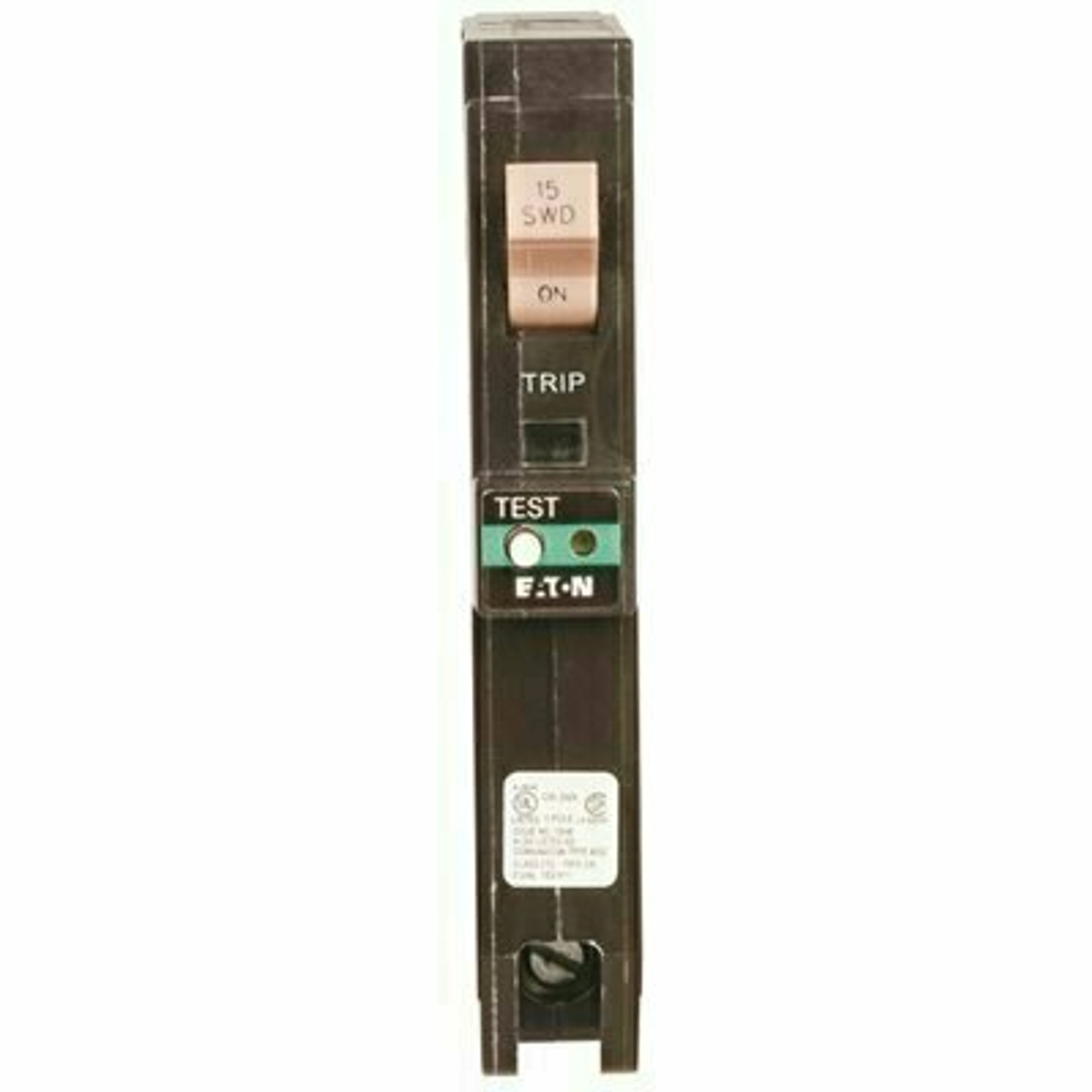 Eaton 15 Amp 1 Pole Type Ch Arc Fault Plug On Neutral Circuit Breaker