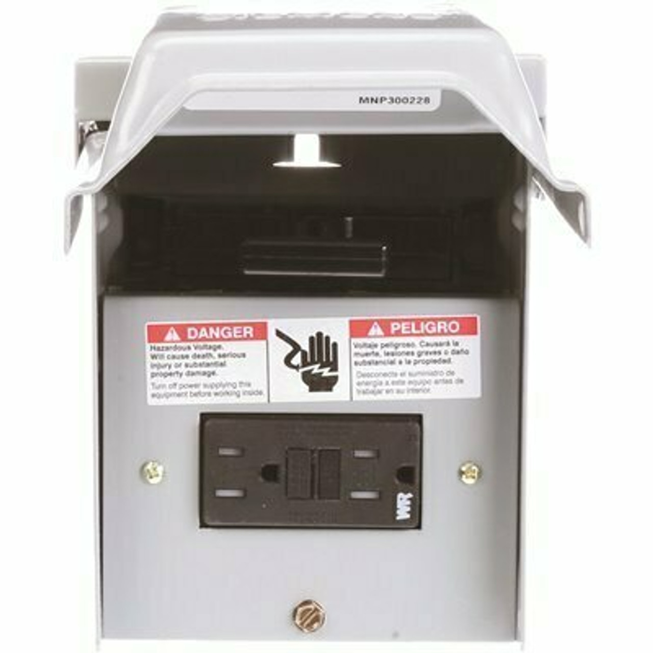 Siemens 60 Amp Outdoor Non-Fusible Pullout Ac Disconnect With 15 Amp Gfci Receptacle