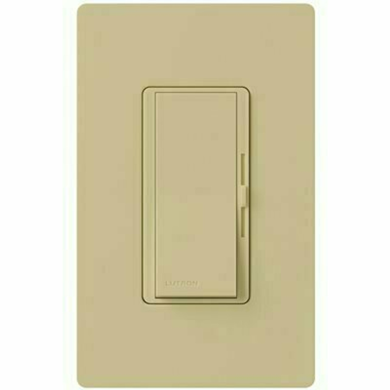 Lutron Single-Pole/3-Way Diva Led+ Dimmer Switch For Dimmable Led, Halogen And Incandescent Bulbs, Ivory
