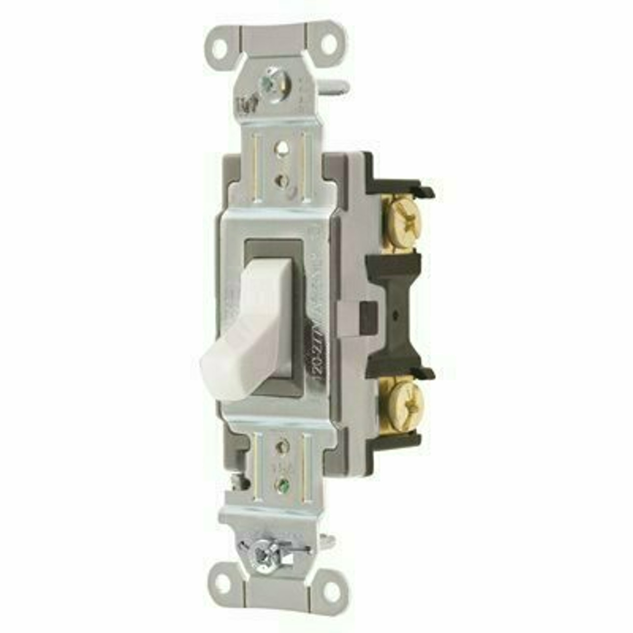 Hubbell Wiring Device-Kellems Toggle Switch 4 Way, Wh
