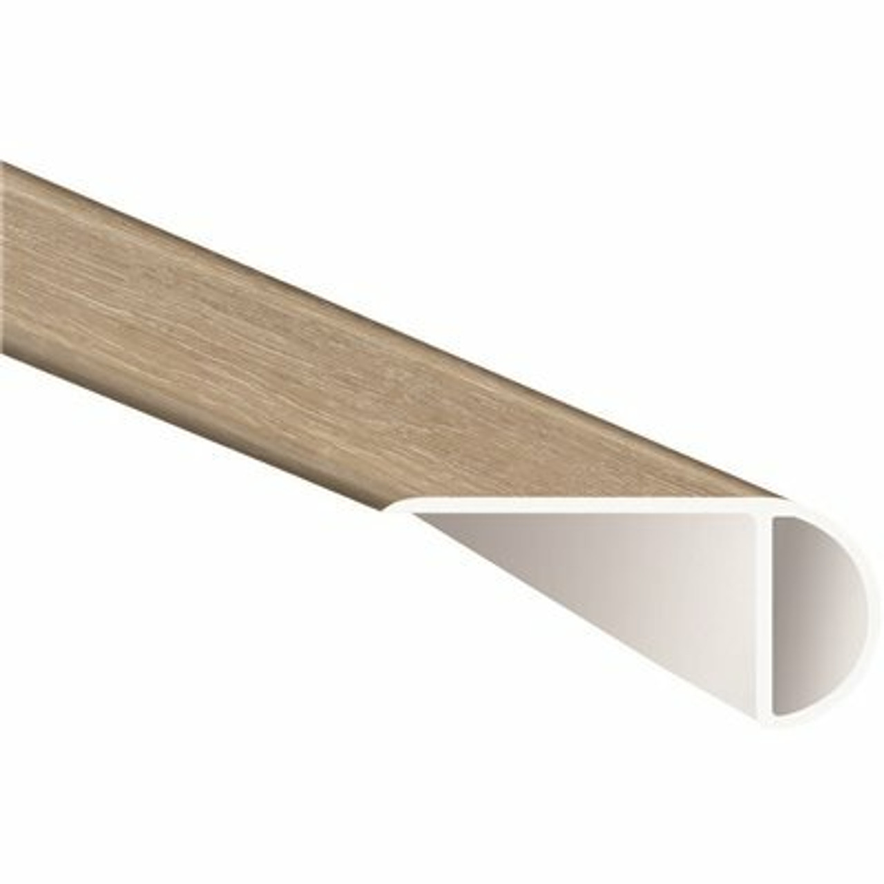 Trafficmaster French Oak 0.75 In. T X 2.33 In. W X 94 In. L Luxury Vinyl Overlapping Stair Nose Molding