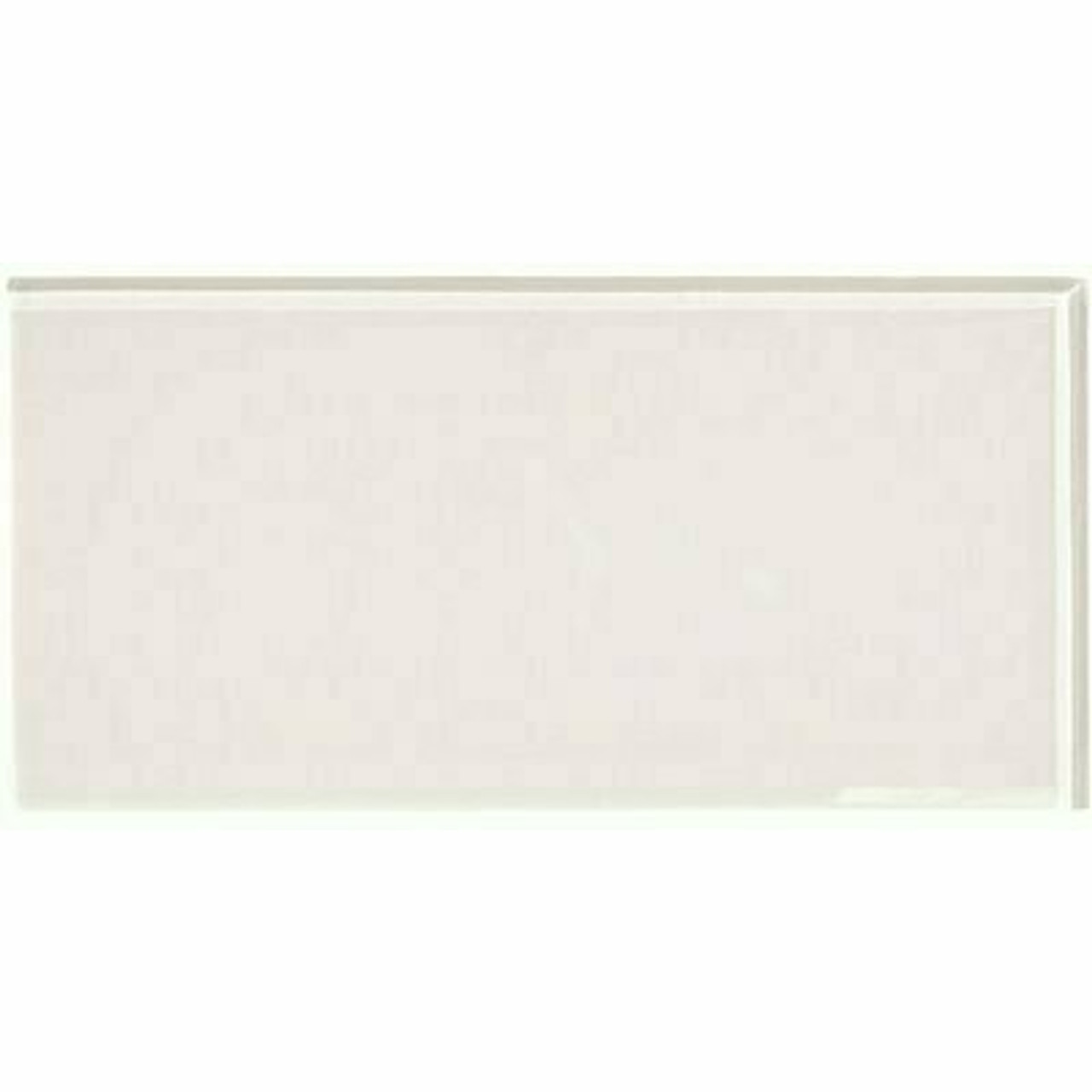 Aspect 6 In. X 3 In. Frost Glass Decorative Wall Tile (8-Pack)