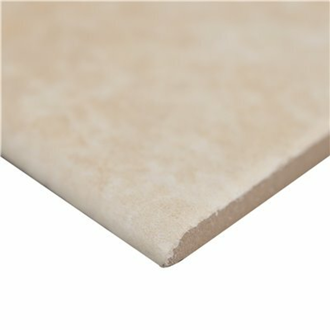 Msi Ansello Ivory Bullnose 3 In. X 18 In. Matte Porcelain Wall Tile (10 Lin. Ft./Case)