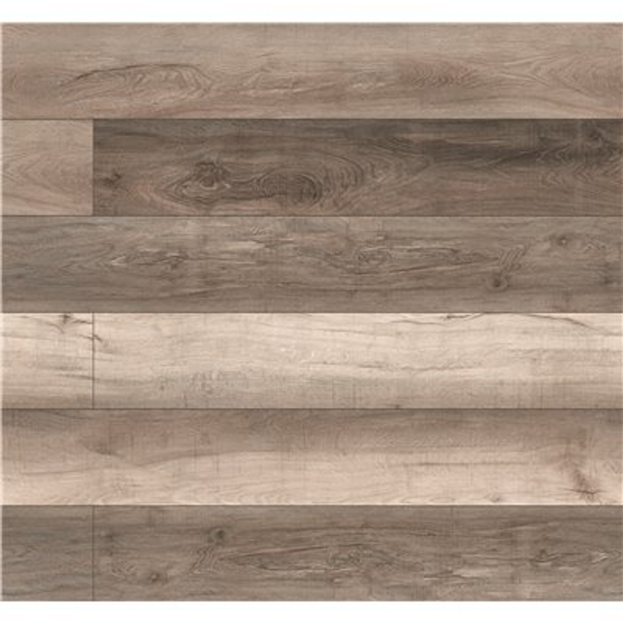 Alcova 12 MIL x 7 in. x 48 in. Waterproof Click Lock Luxury Vinyl Plank Flooring (23.77 sq. ft./Case)