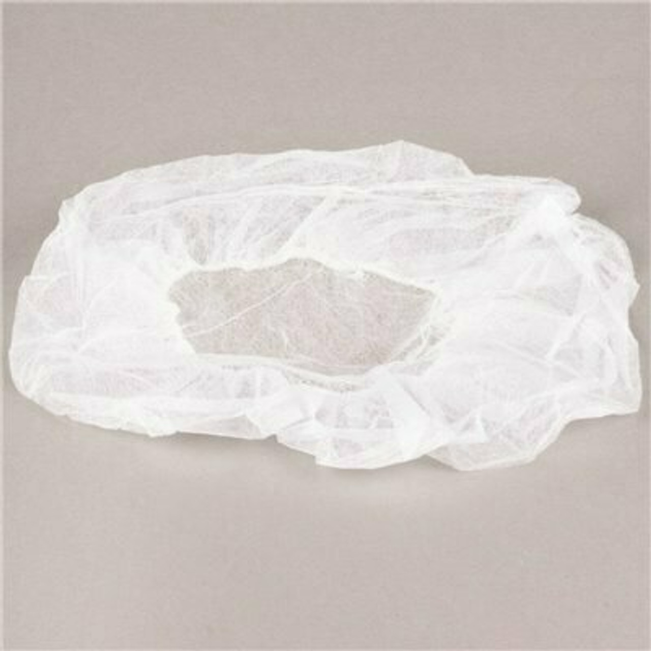 Primesource 21 In. 14-Gram White Polypropylene Bouffant Cap