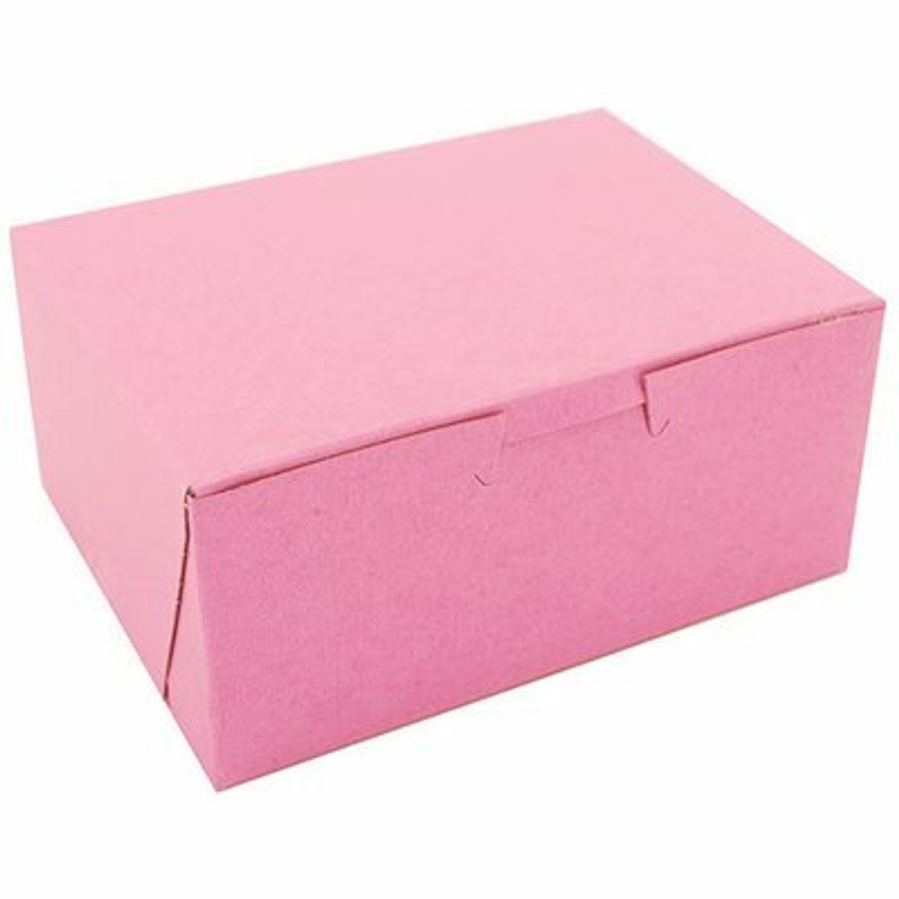 Southern Champion Tray Pink Non-Window Bakery Box 6 X 4-1/2 X 2-3/4" (250 Per Case)