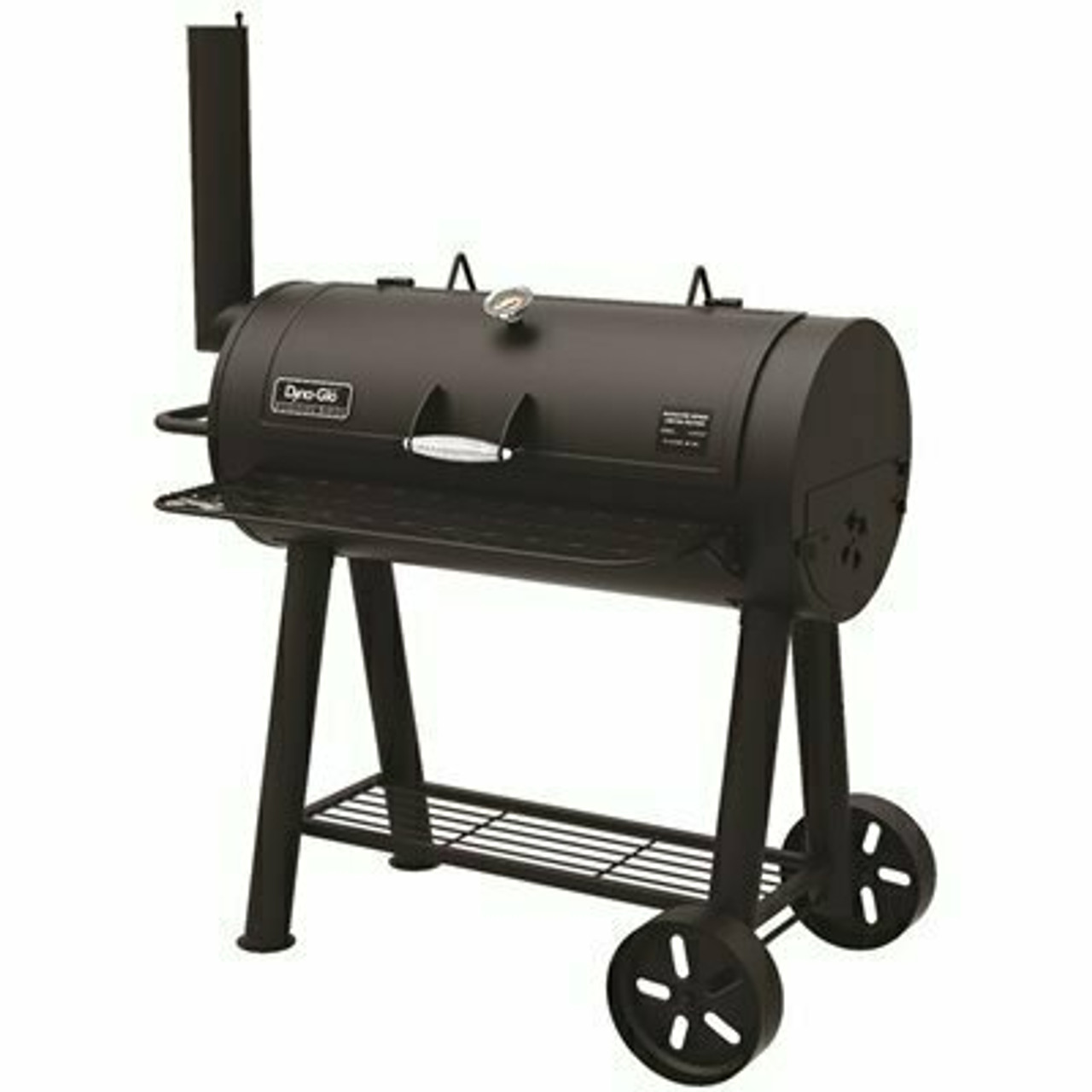 Dyna-Glo Signature Heavy-Duty Barrel Charcoal Grill In Black