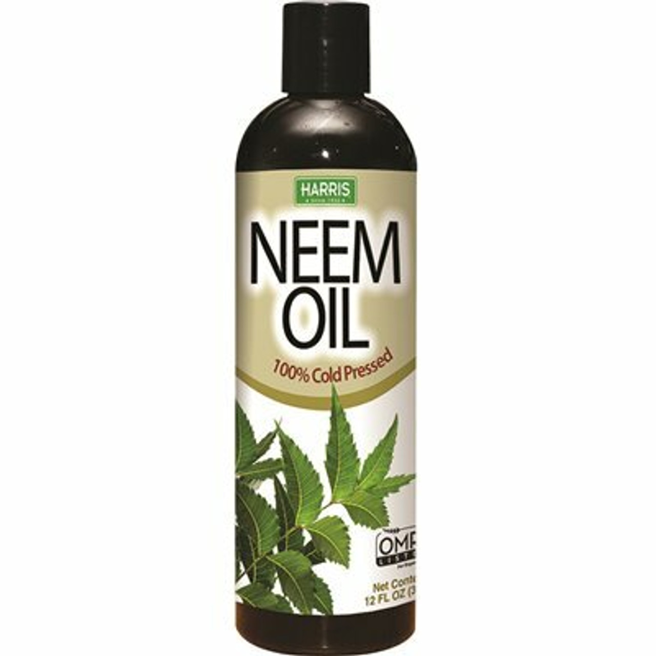 Harris 12 Oz. 100% Cold Pressed Unrefined Cosmetic Grade Neem Oil