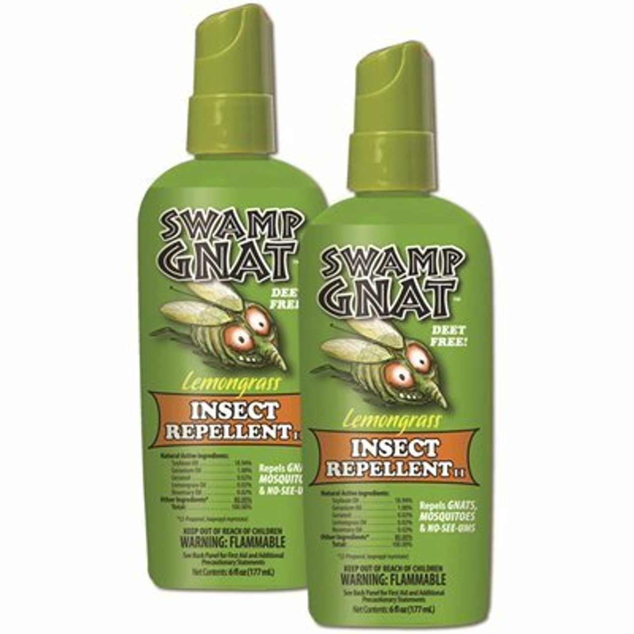 Harris 6 Oz. Swamp Gnat Insect Repellent (2-Pack)