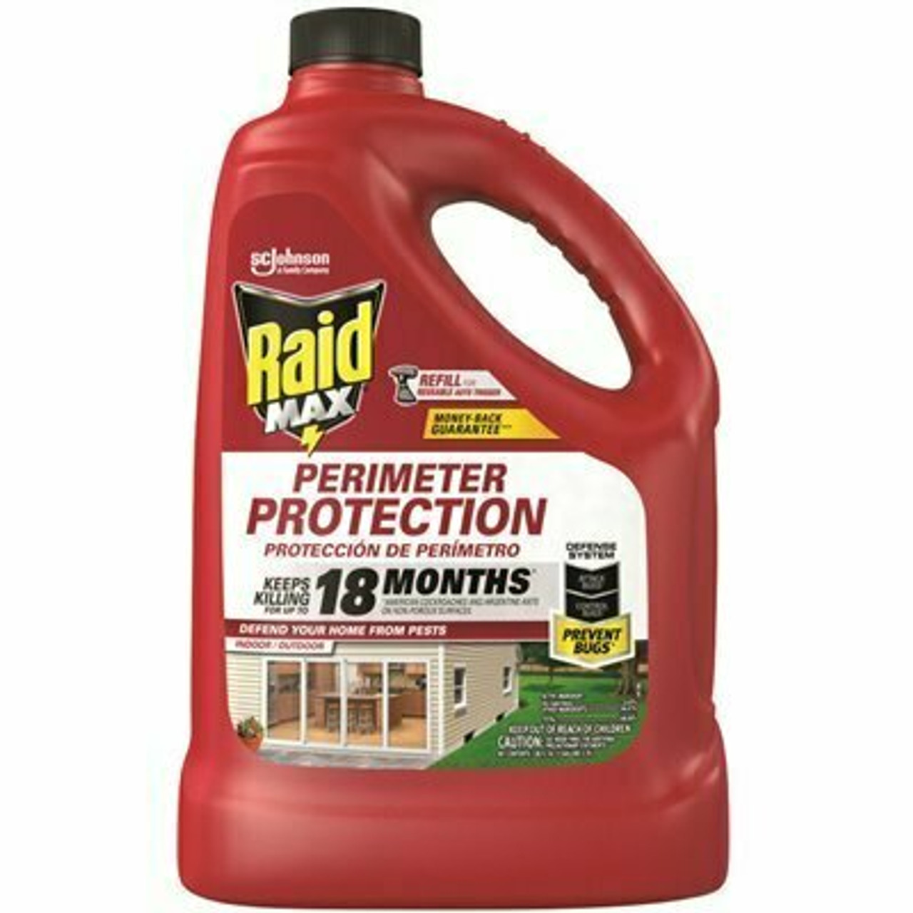 Raid 128 Fl. Oz. Maximum Perimeter Protection Refill