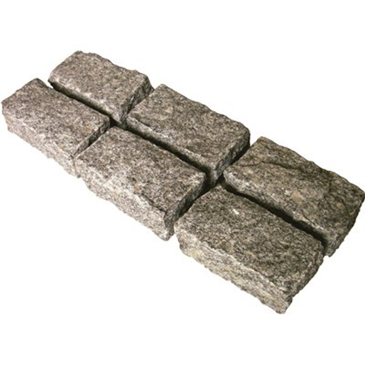 Msi Belgium Block Gray 4 In. X 8 In. Rectangle Granite Cobbles Paver (216 Pieces/47.52 Sq. Ft./Pallet)