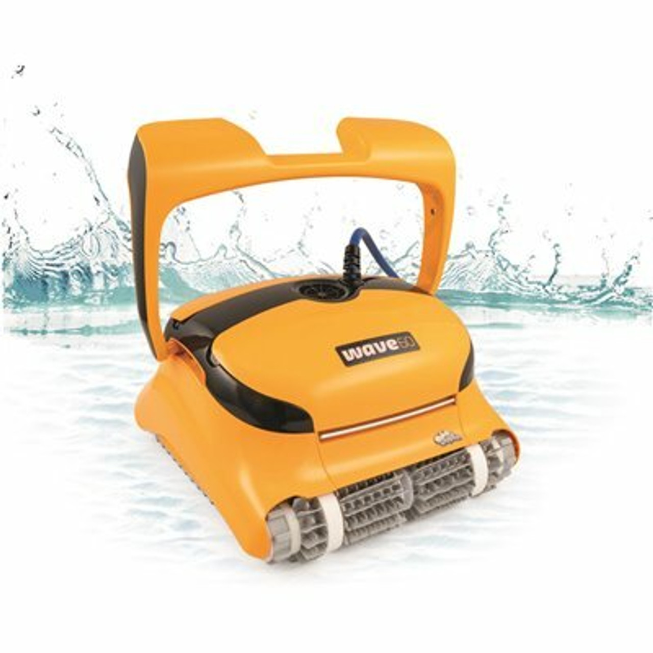 Wave Robotic Pool Cleaner With 60 Ft Swivel Cable