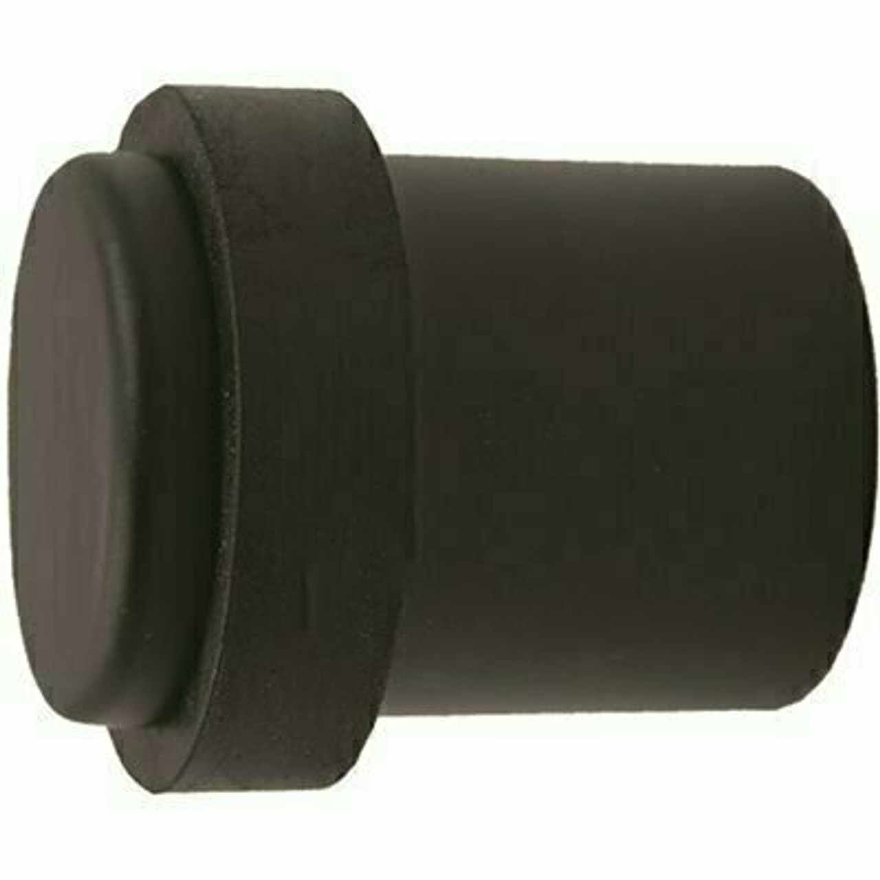 Everbilt Matte Black Round Floor Door Stop