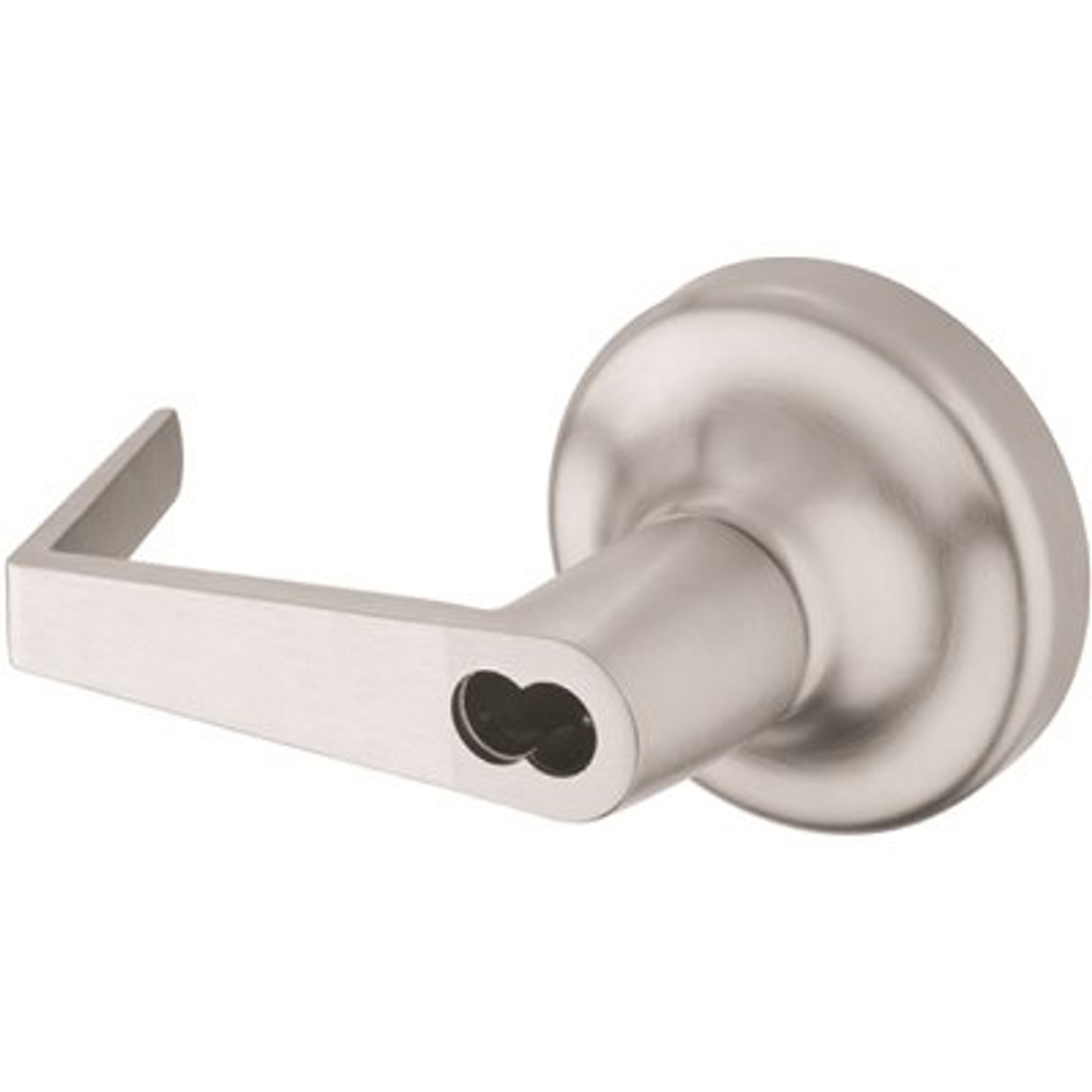 Yale 440F Series Exit Trim, Augusta Handle For Use With 2100 Series Exit Device, Less Core, Night Latch, Satin Chrome, Sfic