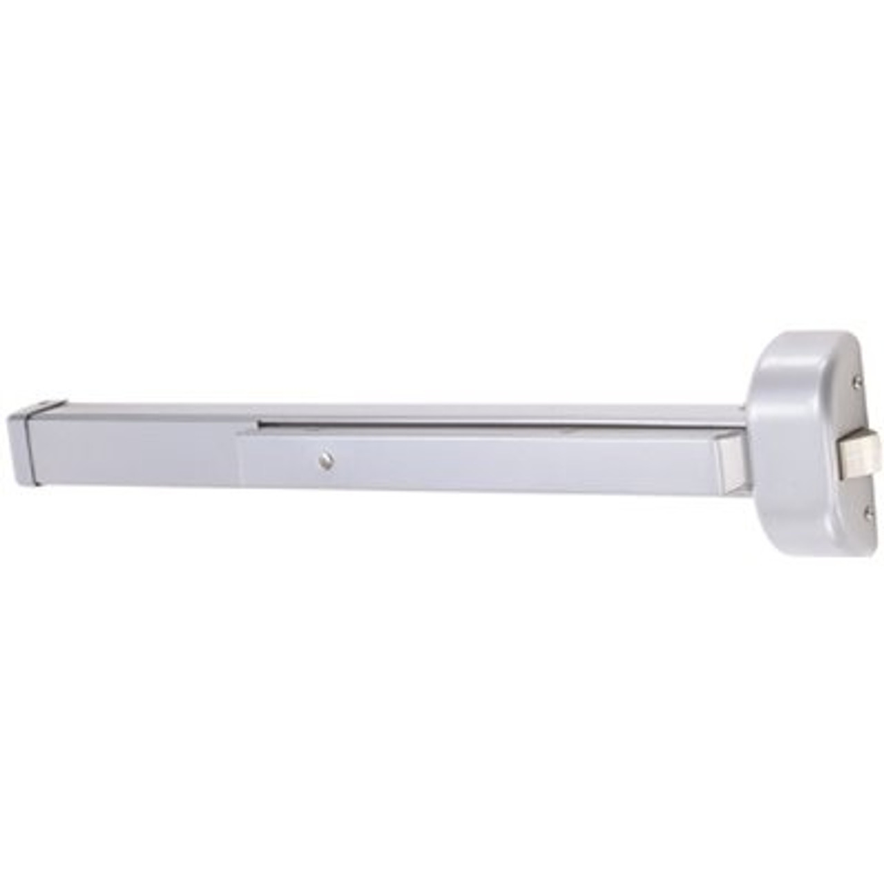 Arrow S1250 Series Grade 1,48 In. Sprayed Aluminum Finish Non-Handed Fire Rated Surface Exit Device, Exit Only