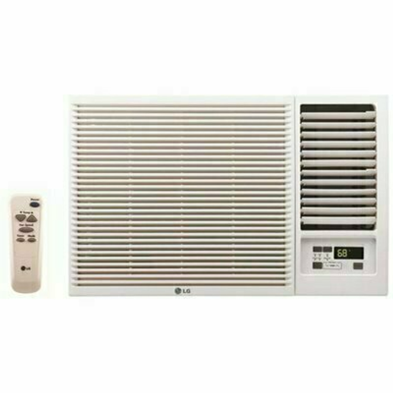 Lg Electronics 23,000 Btu 230-Volt Window Air Conditioner Lw2416Hr With Cool, Heat And Remote In White