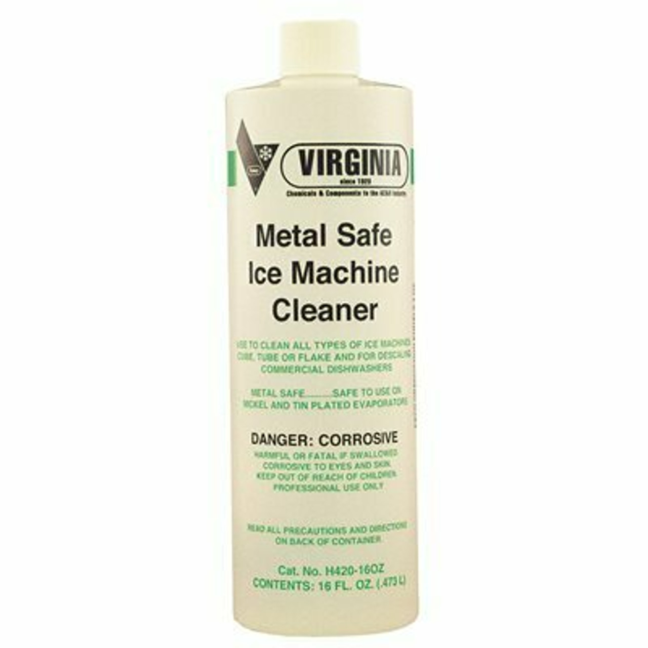 Virginia Metal Safe Ice Machine Cleaner 16Oz