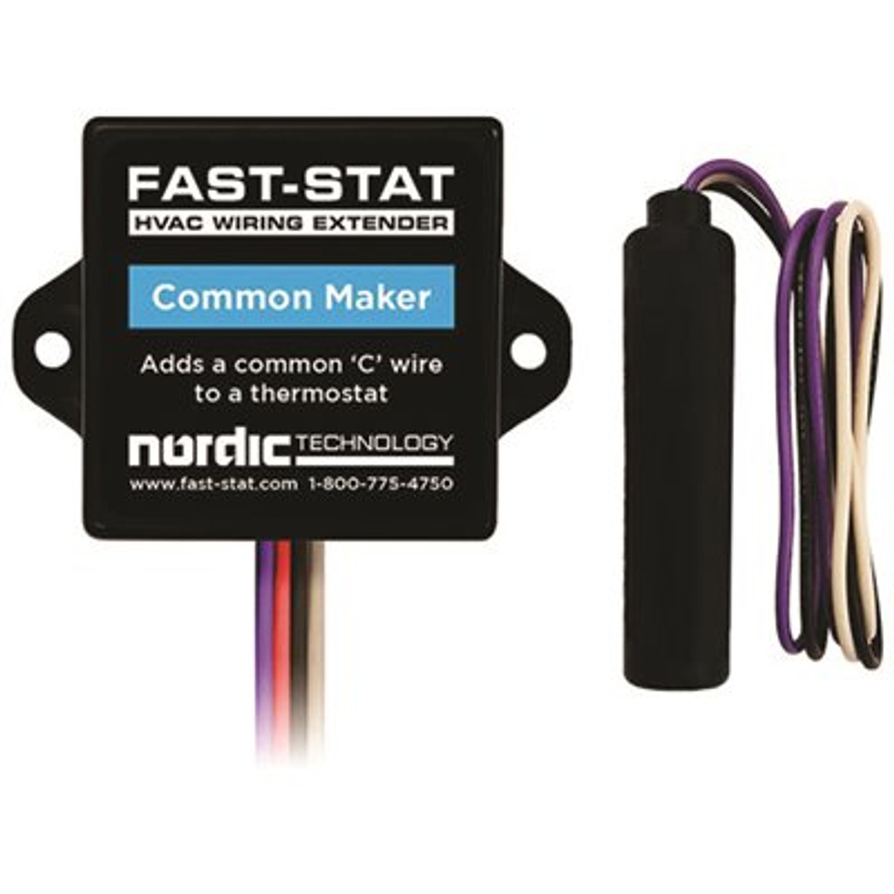 Fast-Stat Common Maker Thermostat Wire Extender (Adds A Common C Connection)