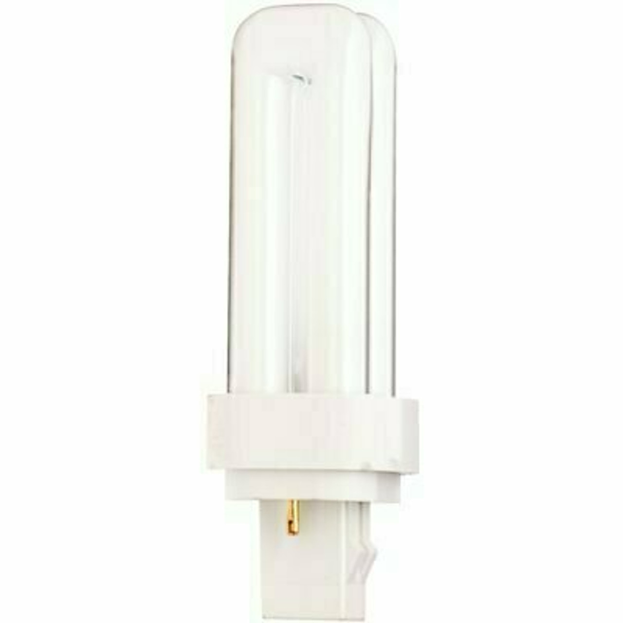 Satco 60-Watt Equivalent T4 Gx23-2 Base Dual Tube Cfl Light Bulb In Warm White