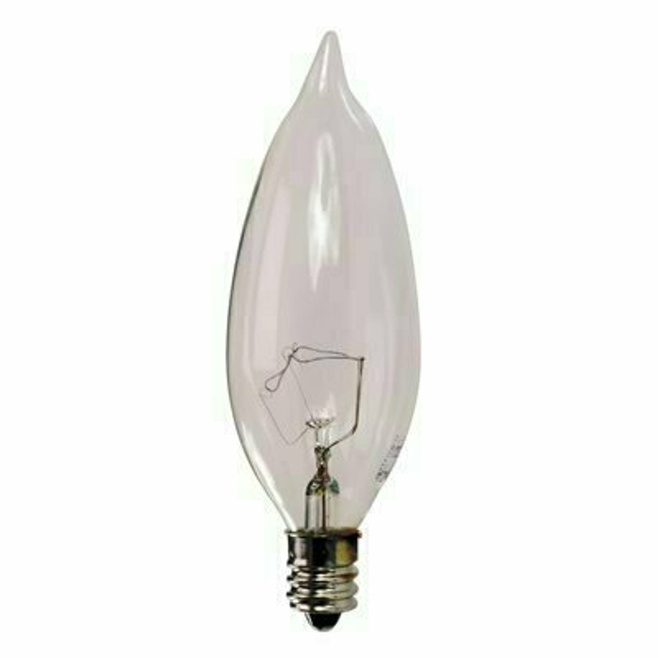 Sylvania Sylvania Incandescent Decorative Lamp B10, 40 Watt, 120 Volts, Candelbra, Clear