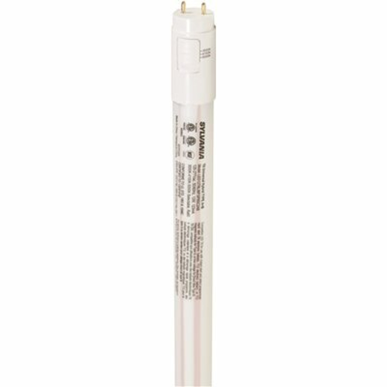 Sylvania 25-Watt Equivalent 3 Ft. Linear T8 Selectable Cct Led Tube Light Bulb