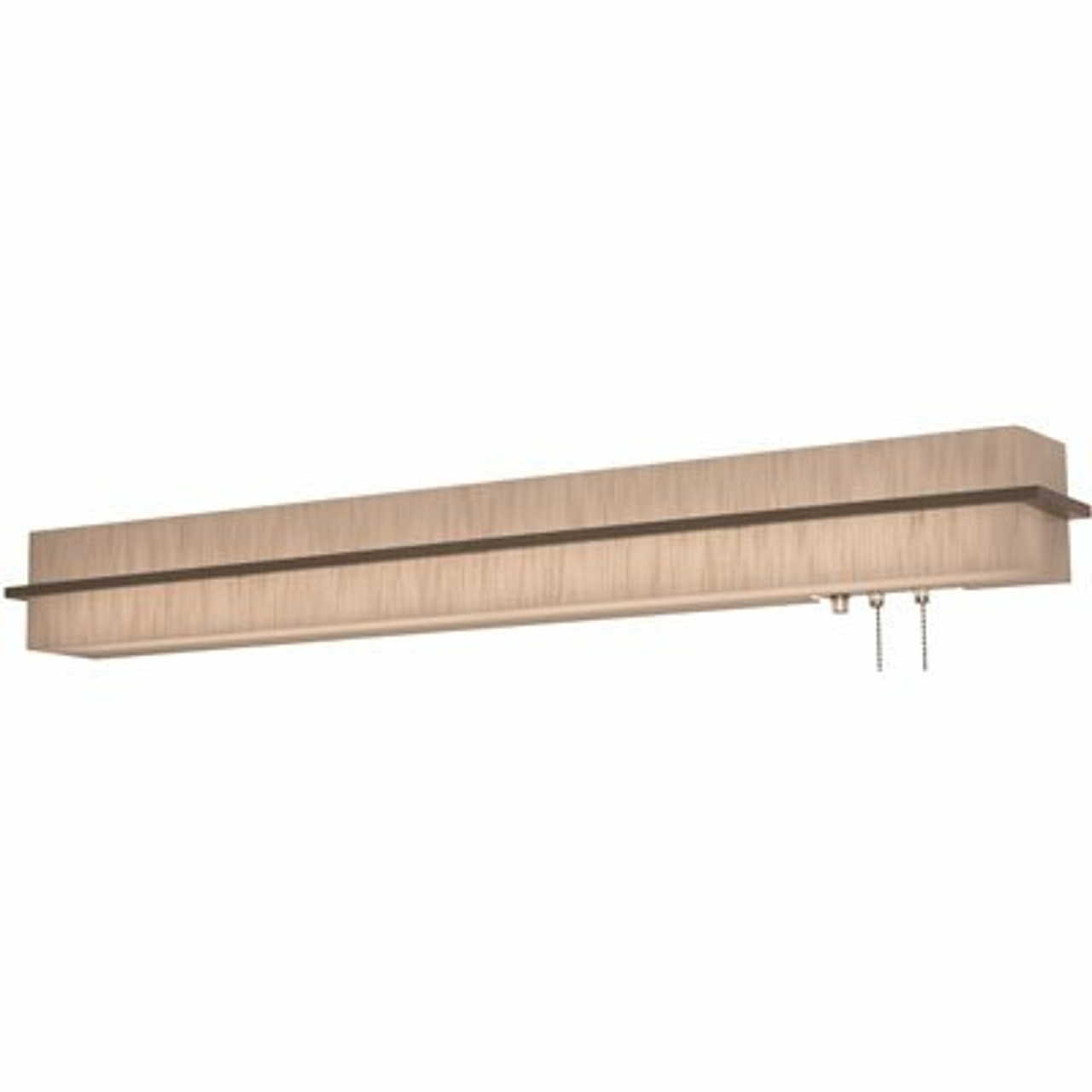 Afx Apex 4 Ft. 64-Watt Equivalent Integrated Led Weathered Grey/Jute Overbed Fixture