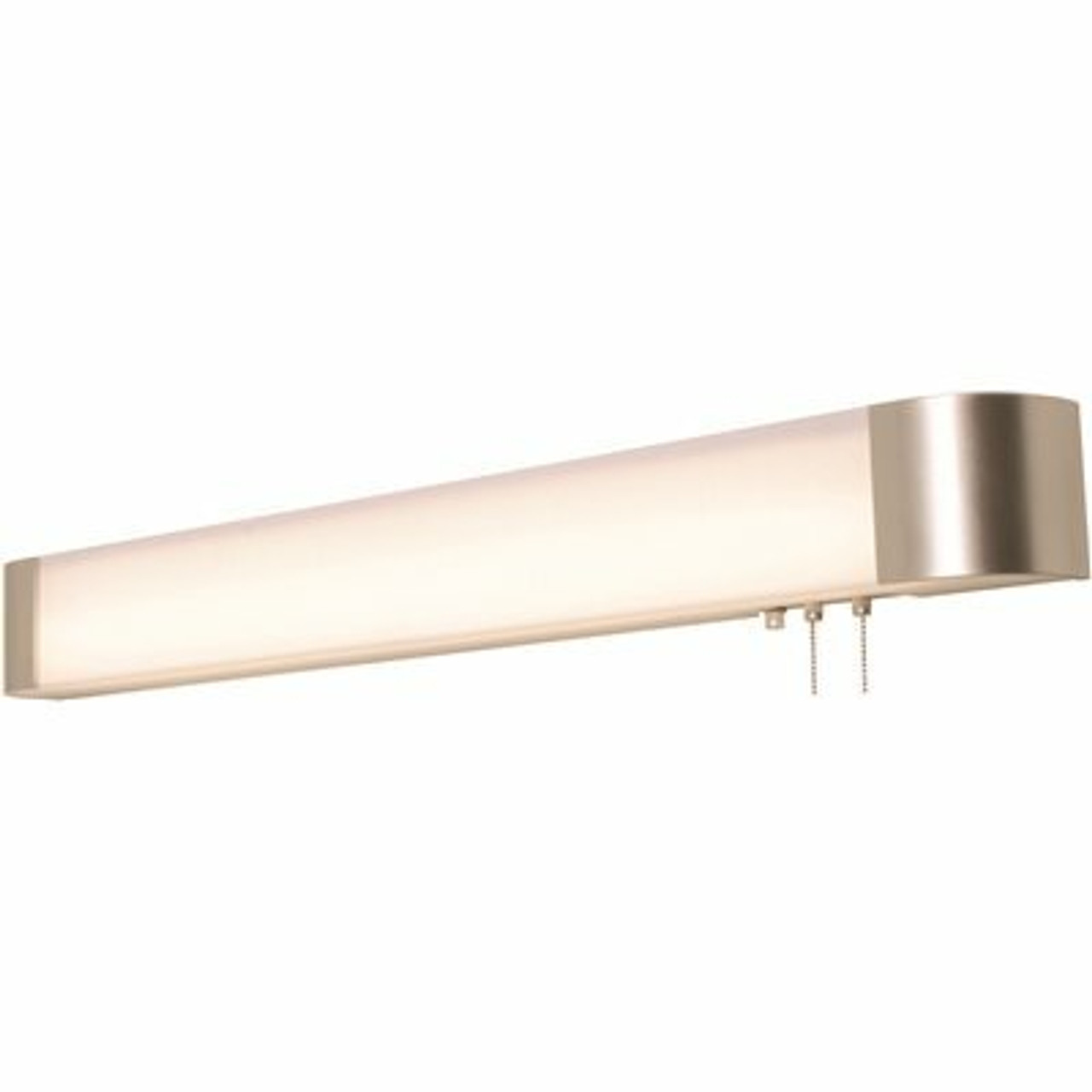 Afx Allen 4 Ft. 375-Watt Equivalent Integrated Led Satin Nickel Bath Light