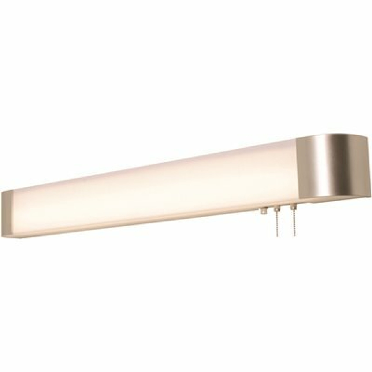 Afx Allen 60-Watt 1-Light Satin Nickel Integrated Led Bath Vanity Light Bar