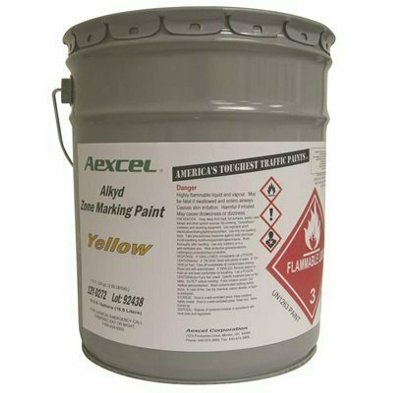 Aexcel 12Y-D272 Yellow Alkyd 5Gal