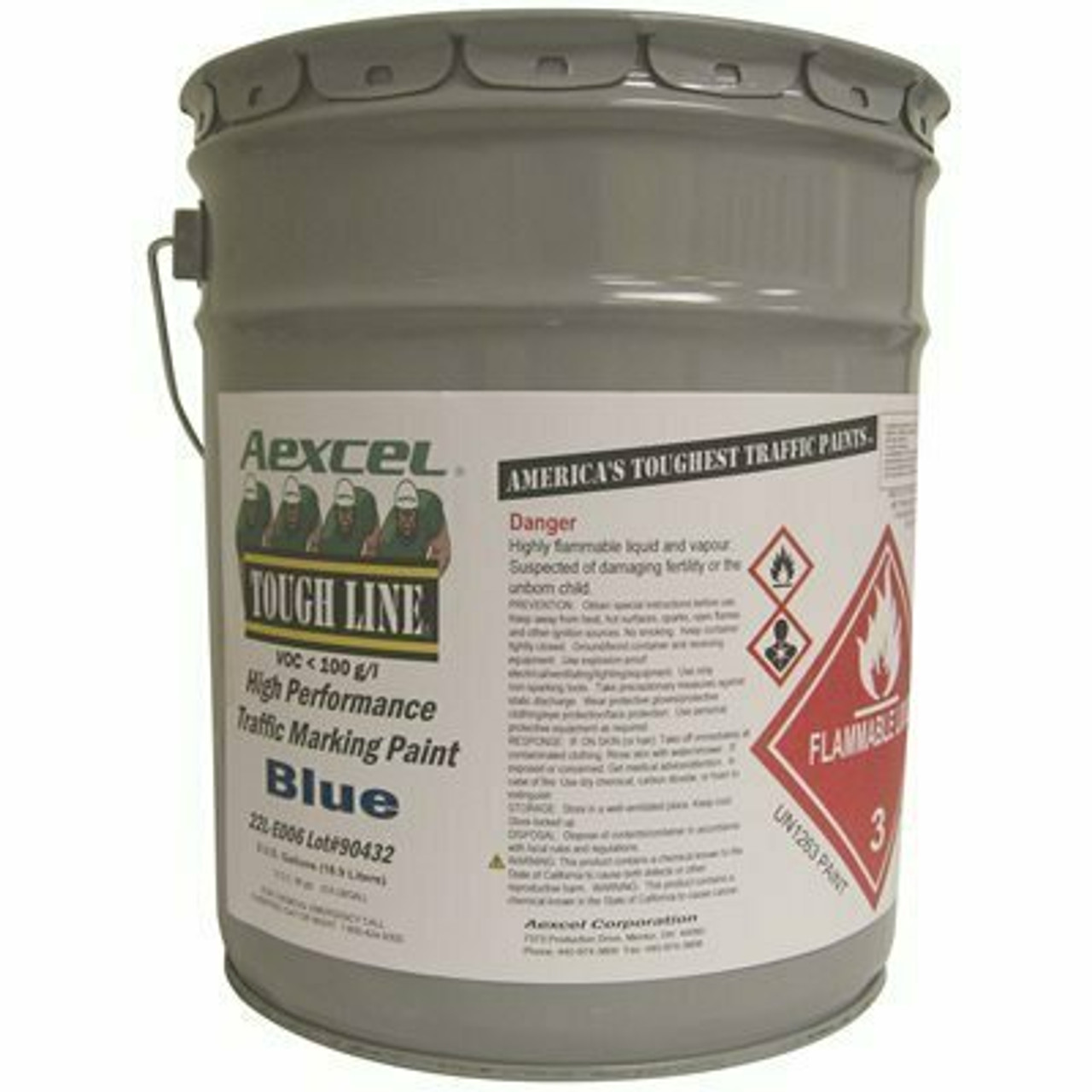 Aexcel 22L-E006 Blue Toughline 5Gal