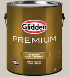 Glidden Essentials 1 gal. PPG1025-3 Whiskers Semi-Gloss Exterior Paint