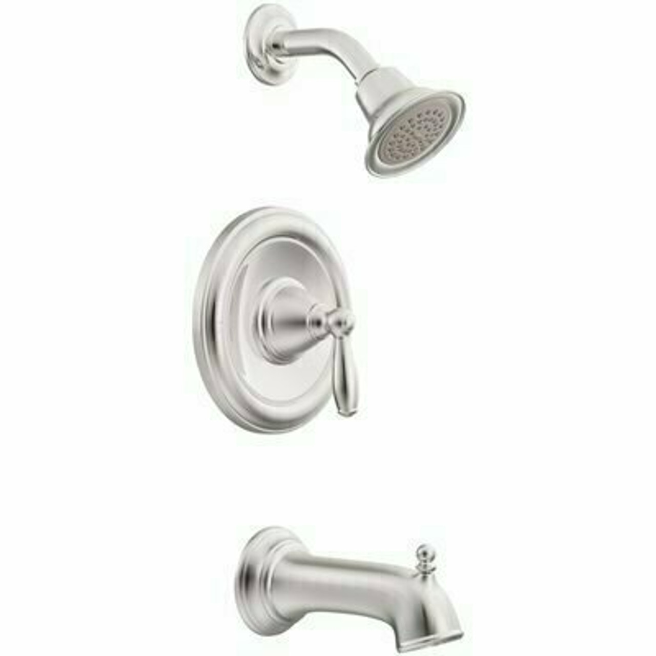 Moen Brantford Single-Handle 1-Spray Posi-Temp Tub And Shower Faucet Trim Kit In Chrome (Valve Not Included)
