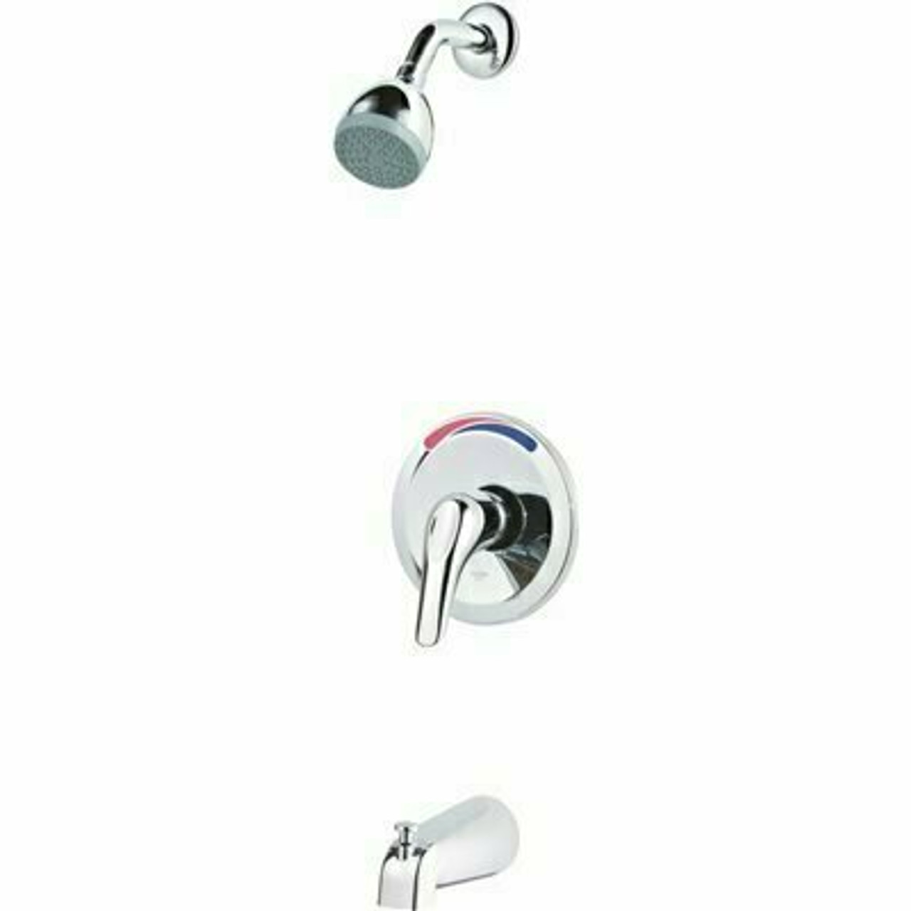 Pfister Pfirst 1-Handle 1-Spray Tub And Shower Trim Kit In Polished Chrome (Valve Not Included)