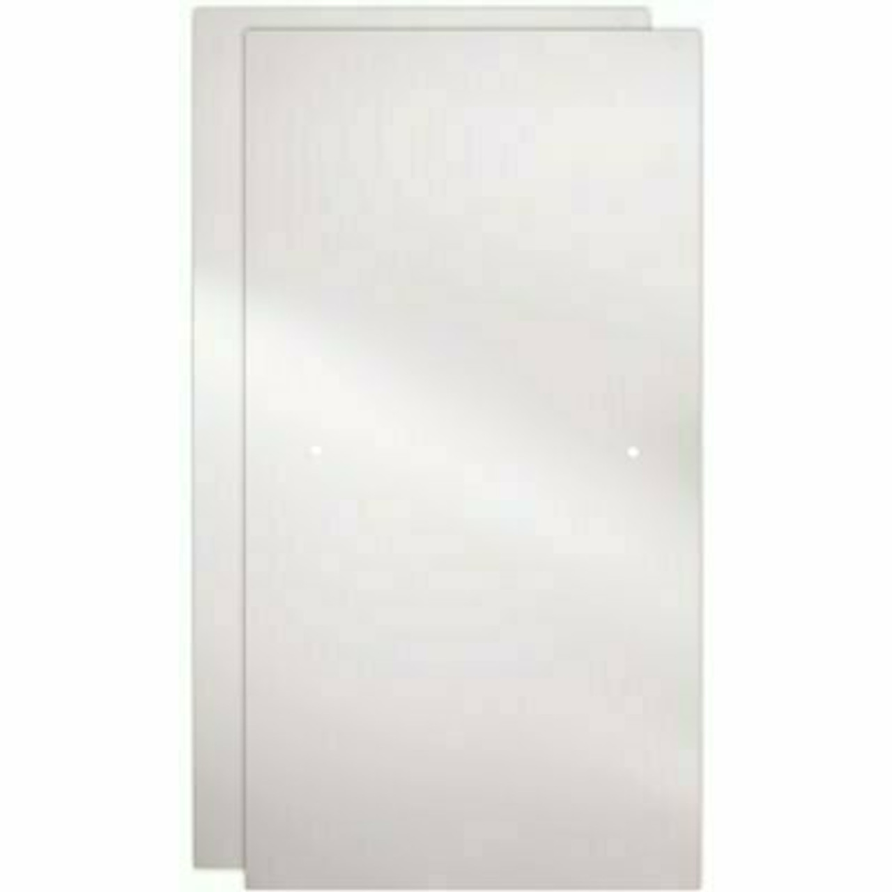 Delta 29-1/32 In. X 55-1/2 In. X 1/4 In. (6 Mm) Frameless Sliding Bathtub Door Glass Panels In Niebla (For 50-60 In. Doors)