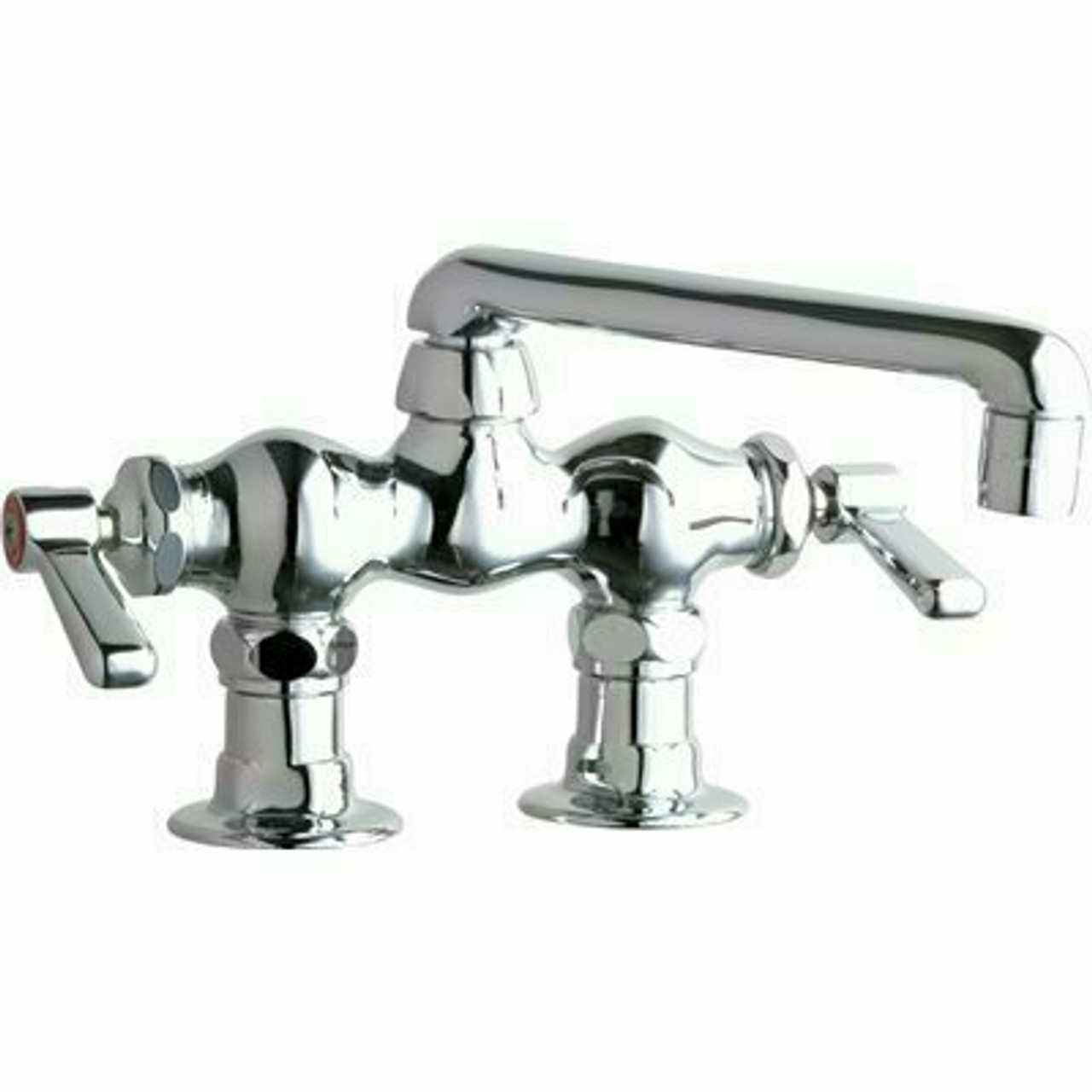 Chicago Faucets 2-Handle Exposed Sink Faucet In Chrome